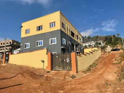Block of 5 Flats, 3 Bedroom Each — Agbani Road by Idaw River, Enugu, Enugu