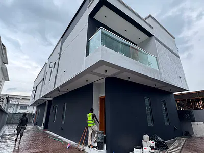 Excellently Built 4 Bedroom Detached Duplex with BQ — Surulere, Lagos