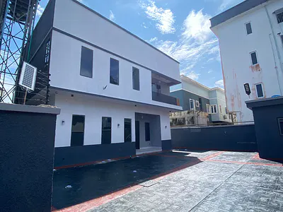 Gorgeous 5 Bedroom Fully Detached Duplex with BQ — Sangotedo, Ajah, Lagos