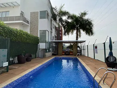 3 Bedroom Waterfront Apartment with BQ — Banana Island, Ikoyi, Lagos