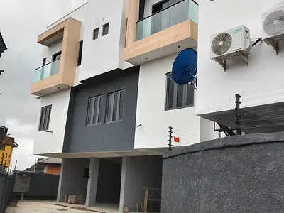 Brand New 4 Bedroom Semi Detached Duplex with BQ — Mende, Maryland, Lagos