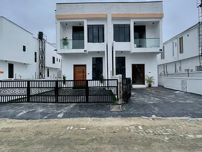 Wonderfully Finished Contemporary 4 Bedroom Semi-Detached Duplex + BQ — Ikota, Lekki, Lagos