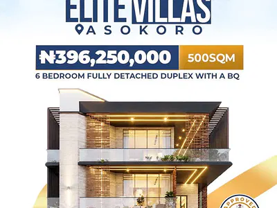 6 Bedroom Detached Duplex with BQ — Behind Ait Television, Asokoro District, Abuja