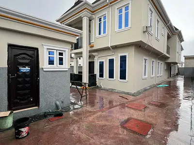 New Luxury 4 Bedroom Semi-Detached House Only 2 Tenant — Lekki Scheme 2, Abraham Adesanya, Ajah, Lagos