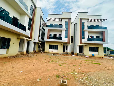 Brand New 4 Bedroom Terraced Duplex — Serene Environment, Wuye, Abuja