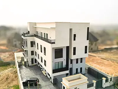 Smart 4 Bedroom Duplex + BQ — Abubakar Street Wuye Abuja, Wuye, Abuja