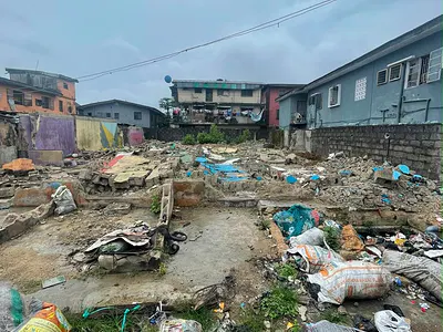 500SQM of Dry Mixed-Use Land Suitable for Residential or Commercial — Dry Land in a Perfect Location for Residential or Commercial Purposes, Ijesha, Surulere, Lagos