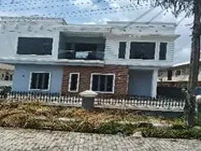 5 Bedroom Semi-Detached House with BQ — Megamound Estate, Lekki County Estate, Ikota, Lekki, Lagos