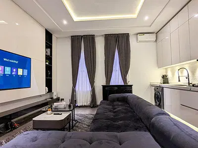 Spacious 1 Bedroom Apartment with a Snooker — Lekki Phase 1, Lekki, Lagos