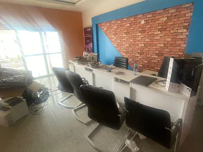 Office Space on the First Floor Measuring 60SQMS with 2 Toilets — Garki, Abuja