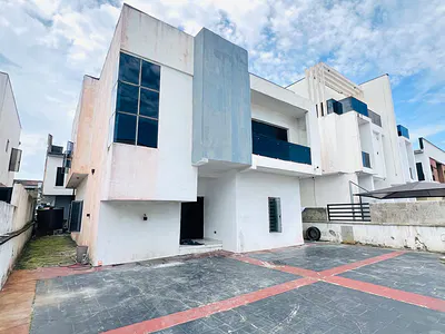 4 Bedroom Fully Detached with BQ in a Service Call and Code to Access — Atican Beach View Estate, Okun-Ajah, Ajah, Lagos