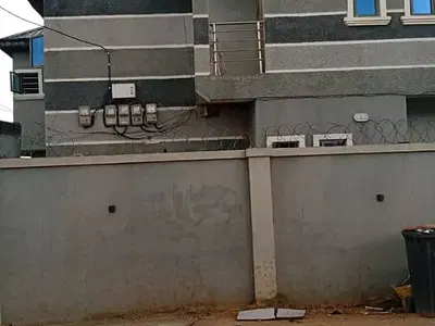Block of 5 Flats with Shop — Olowora Omole Extension, Omole Phase 2, Ikeja, Lagos