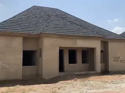 3 Bedroom Detached Bungalow — Efab Dynamite Estate, Airport Road, Kyami, Abuja