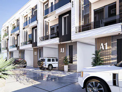 Newly Built and Nearly Finished 4 Bedroom Terraced Duplex — Soluyi, Gbagada, Lagos