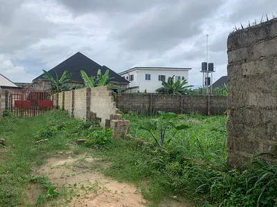 A Fenced One Plot of Land — Off Eneka - Elimgbu Road Near Eneka Flyover, Port Harcourt, Rivers