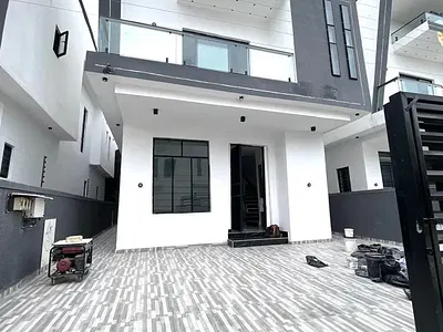 Newly Built 4 Bedrooms Fully Detached Duplex with BQ Fo — Lekki Palm City Estate Ajah Lagos, Ajah, Lagos