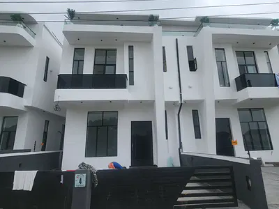 Mind Blowing Unique Ultra Morden 4bedroom with BQ, in a Secure Estate — Ajah, Lagos