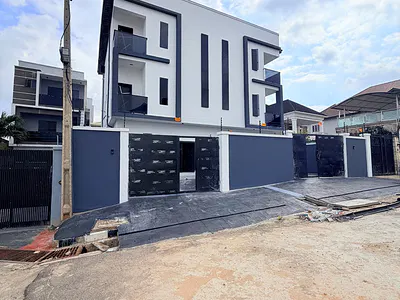 Exquisitely Built 4 Bedroom Semi Detached Duplex with a BQ — Magodo, Lagos