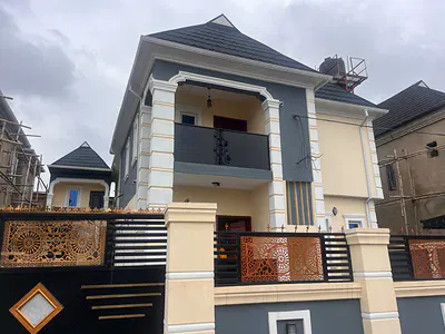 4 Bedroom Detached Duplex with BQ — New Oko-Oba, Agege, Lagos