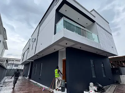 4 Bedroom Detached Duplex with BQ — Surulere, Lagos