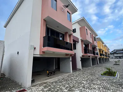 4 Bedroom Terraced Duplex with BQ — Adeniyi Jones, Ikeja, Lagos