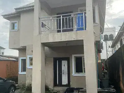 Block of 5 Flats on 450SQM Land — Off Mobil Road, Ajah, Lagos