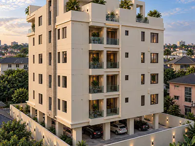 Lovely 1 Bedroom Apartment in a Very Secured Estate — Kudirat Abiola Way, Oregun, Ikeja, Lagos