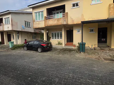 3 Bedroom Semi Detached Duplex with BQ — Meridian Park Estate, Lekki-Epe Expressway, Awoyaya, Ibeju Lekki, Lagos