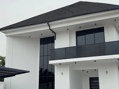 Newly Built 5 Bedroom Duplex with Home Office — Back of Nta Core Area, GRA, Asaba, Delta