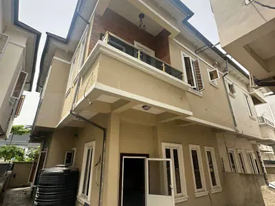 Luxury 4bedrooms Semi Detached Duplex with a BQ — Chevron Lekki, Lekki, Lagos