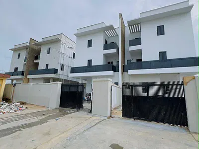 4 Bedroom Semi Detached Duplex with BQ — Ogudu, Lagos