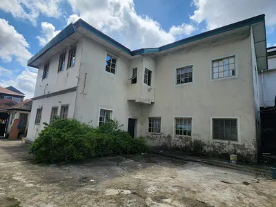6-Bedroom Detached Duplex with 2-Bedroom BQ — Queen Street, Alagomeji, Yaba, Lagos