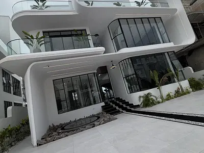 High End Modern 5 Bedroom Detached Duplex with Swimming Pool, BQ, Cin — Osapa, Lekki, Lagos