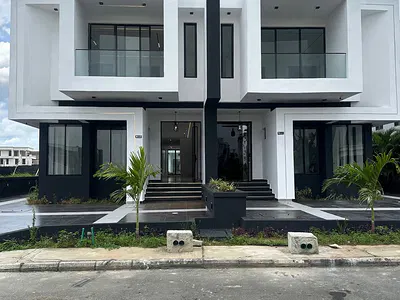 5 Bedroom Semi-Detached Duplex with BQ, Pool, Gym & Cinema — Ikate, Lekki, Lagos