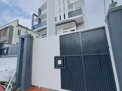 Exquisite 5 Bedroom Semi-Detached Duplex with Pool, Cinema & BQ — Ikeja, Lagos