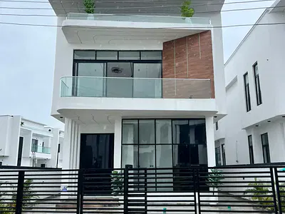 Elegantly Designed 5 Bedroom Detached Duplex with Pool & BQ — Flood Free, Family Friendly, Secured Estate, Ajah, Lagos