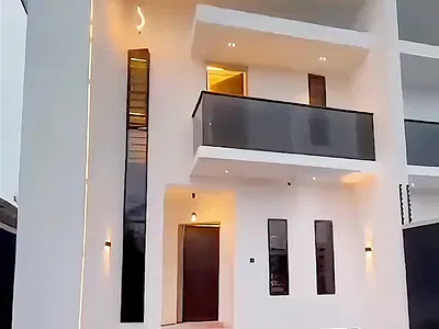 Elegant 4 Bedroom Semi Detached Duplex with a Swimming Pool — Woji, Port Harcourt, Rivers