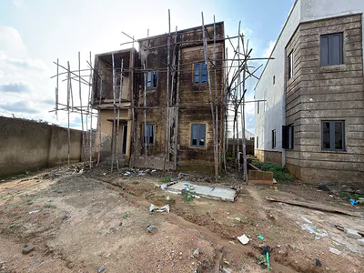 5 Bedroom Detached House (Carcass) — Bon, Jahi, Abuja