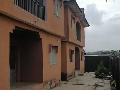 Blocks of 2 Bedroom Each with Mini Flats — Ojokoro Road Eyita Ikorodu, Ikorodu, Lagos