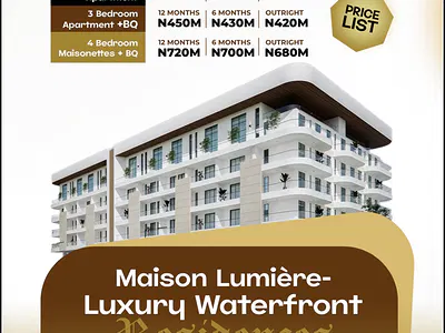 4 Bedroom Maisonette — Lekki, Lagos