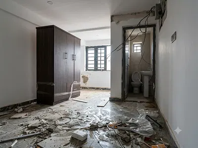 Mini Flat with Fitted Kitchen and Water Heater — Anthony, Maryland, Lagos