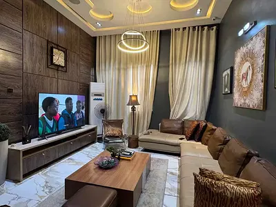 Fully Furnished 4 Bedroom Duplex with a Gatehouse in an Estate — Peter Odili Road, Trans Amadi, Port Harcourt, Rivers