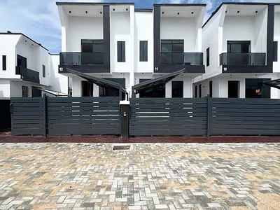 Luxury Brand New Contemporary 4-Bedroom Semi-Detached Duplex +BQ — Lekki, Lagos