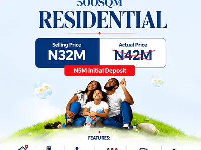 100% Dry Land for Buy and Build with Verified C of O — Island Meadows, Ibeju Lekki, Lagos