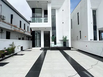 Luxury Contemporary 5-Bedroom Fully Detached Duplex + BQ+ Pool — Ikota, Lekki, Lagos