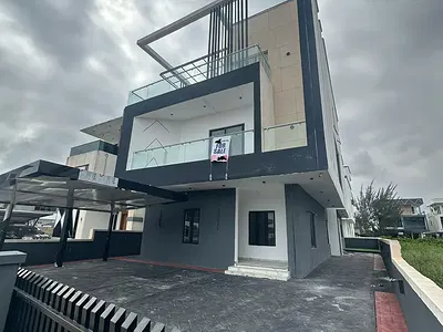 5 Bedroom Detached Duplex with Cinema, Jacuzzi, Rooftop, Swimming Pool — Megamound Lekki Country, Ikota, Lekki, Lagos