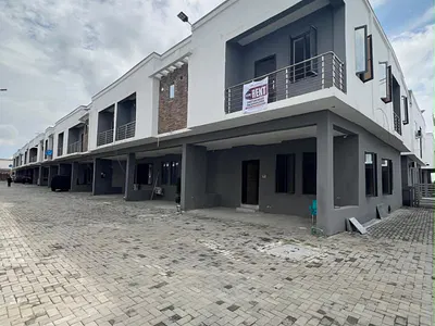 Fully Serviced Corner Unit Brand New Luxury 4 Bedroom Terrace Duplex — Ajah, Lagos