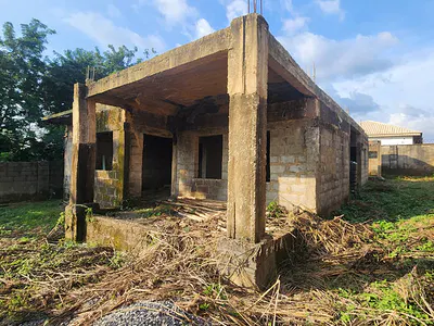 Uncompleted 4 Bedroom Duplex at Slab Level with Self-Contained BQ'S — Agbofieti Jericho Extension, Ibadan, Oyo