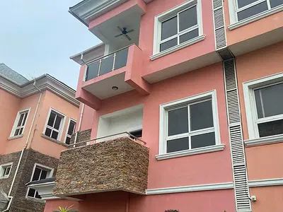 4 Bedroom Semi-Detached House with BQ and Modern Pop Ceiling — Ikoyi, Lagos