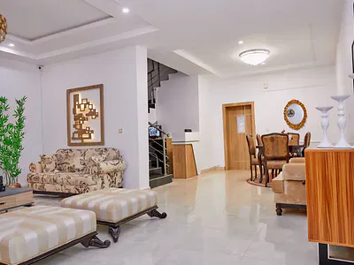 4 Bedroom Furnished Terraced Duplex with BQ — Adamu Aliero Crescent, Guzape District, Abuja
